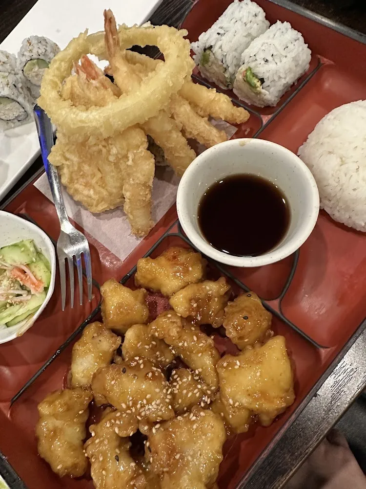 Shrimp Tempura Bento